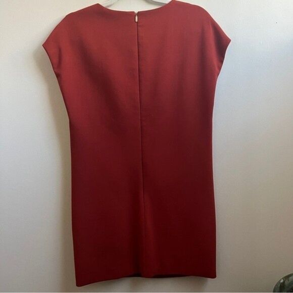 NWT Trina Turk burnt orange dress shift dress size 0 - Picture 3 of 6